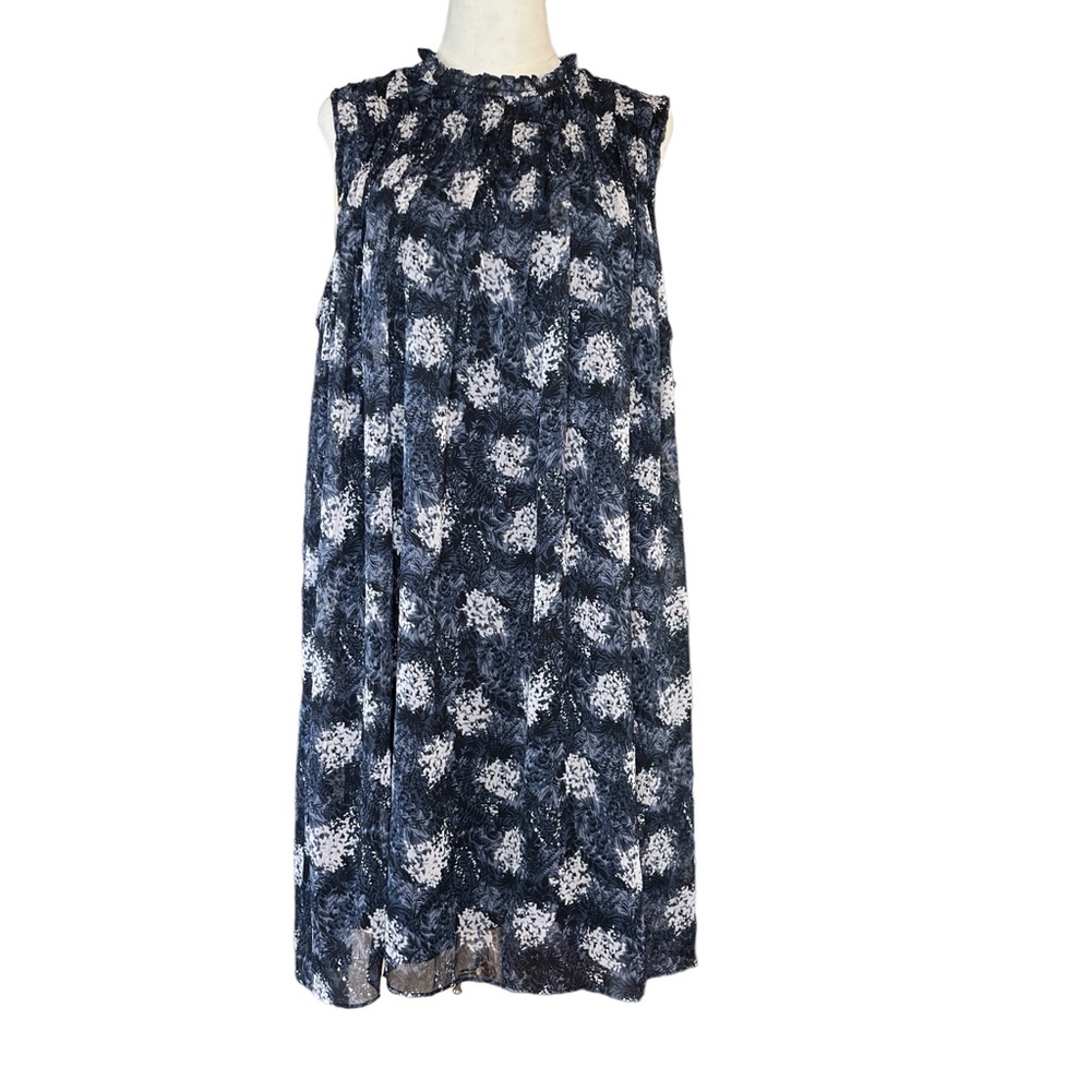 Joie Baltic Print Sleeveless Mini Dress Size XL NWT